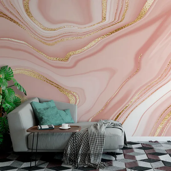 Pink_marble__Wall_Mural,_PVC_free_Wall_Covering