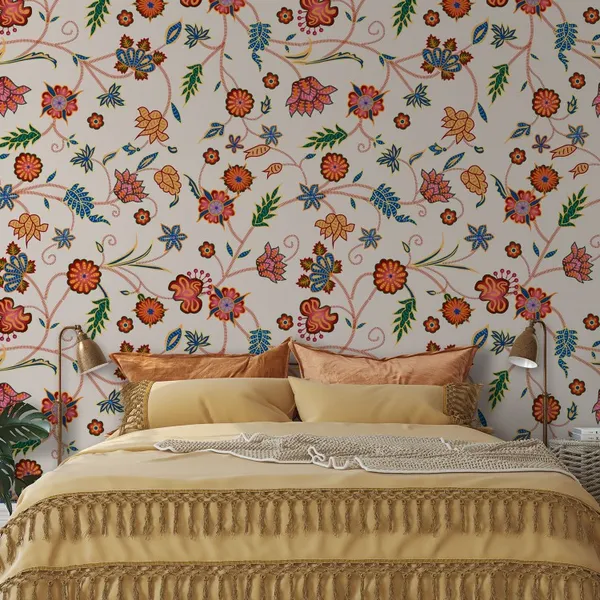 Mughal_Seamless_Elegant_Flowers_Pattern