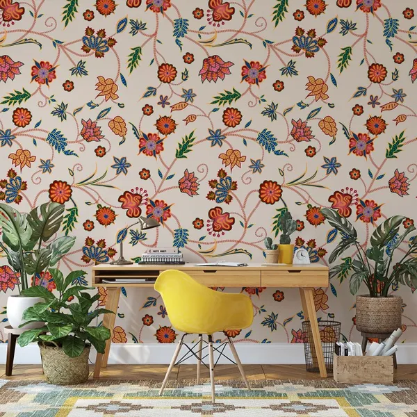Mughal_Seamless_Elegant_Flowers_Pattern
