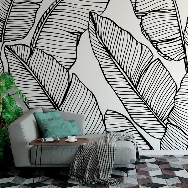 Huge_Banana_Leaves___Wall_Mural,_Pvc_Free_Wall_Covering