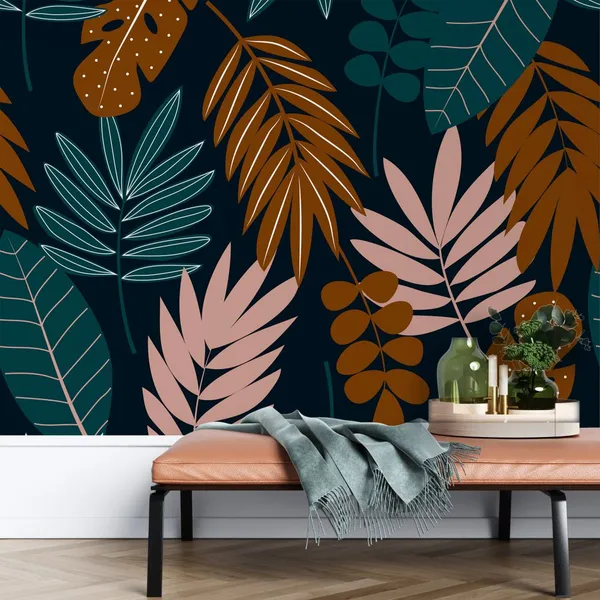 Seamless_Abstract_Tropical___Mural_Wallpaper,_Pvc_Free,_Non-Toxic