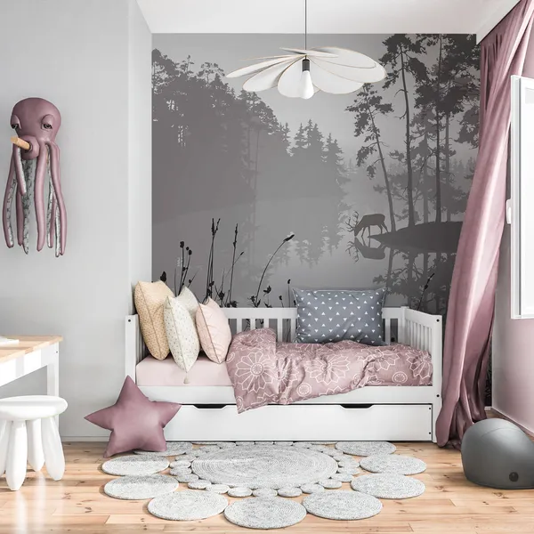 Shadows_Forest_River_Landscape_Mural_Wallpaper.