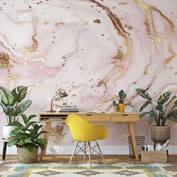 Gorgeous_Pink_&_Gold_Marble___Wall_Mural,_Pvc_Free_Wall_Covering