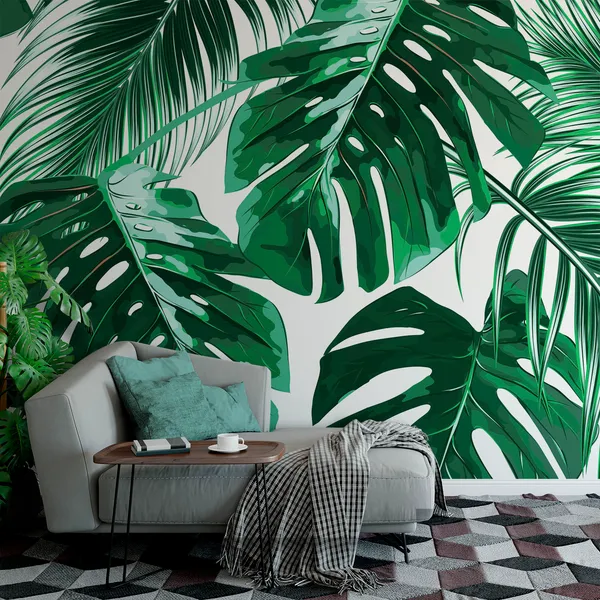 Green_Is_The_Vibe___Wall_Mural,_Pvc_Free_Wall_Covering