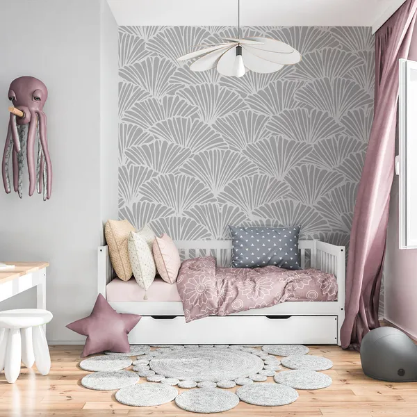Leaves_Like_A_Hand_Fan___Wall_Mural,_Pvc_Free_Wall_Covering