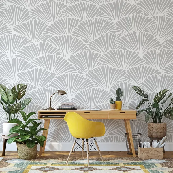 Leaves_Like_A_Hand_Fan___Wall_Mural,_Pvc_Free_Wall_Covering