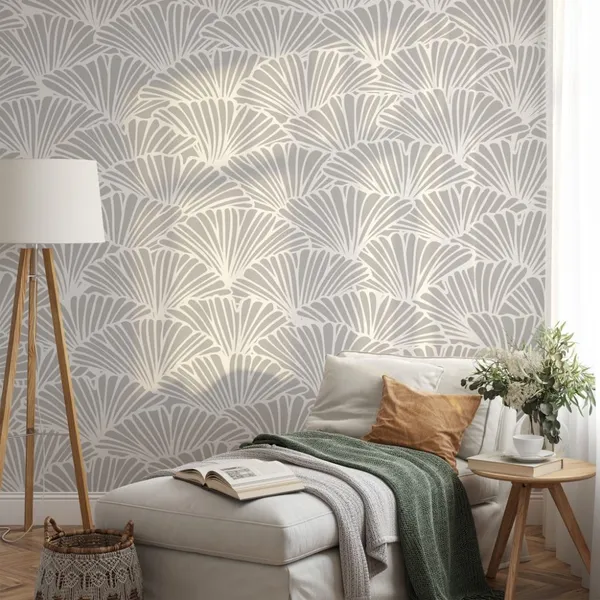 Leaves_Like_A_Hand_Fan___Wall_Mural,_Pvc_Free_Wall_Covering