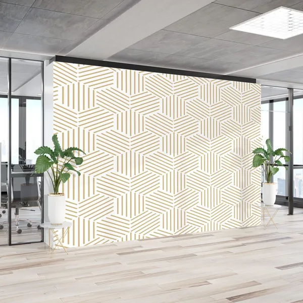 Ivory_Geometric___Mural_Wallpaper,_Pvc_Free,_Non-Toxic