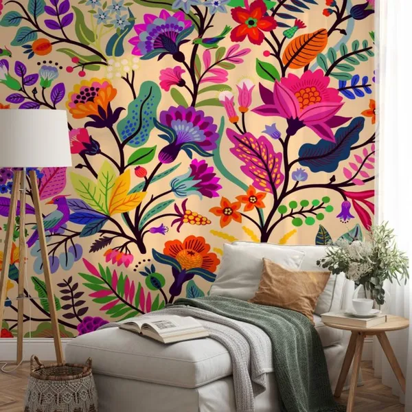 Prismatic_Tropical_Leaves_And_Birds