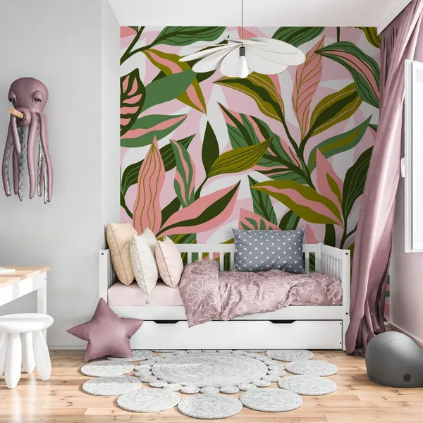 Exotic_jungle_plants__Wall_Mural,_PVC_free_Wall_Covering