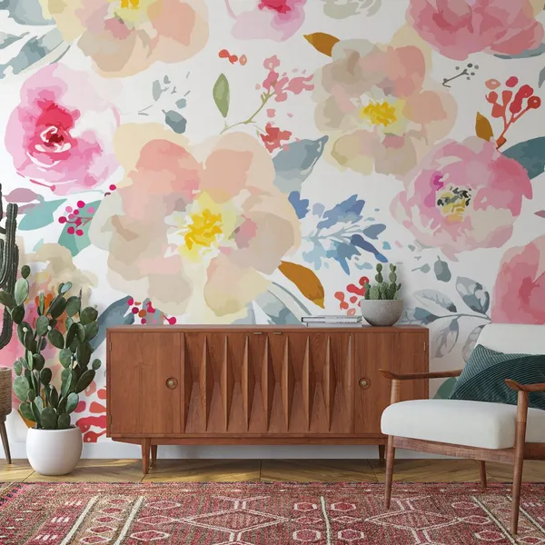 Spring_floral_Beautiful_Flowers___Wall_Mural,_PVC_free_Wall_Covering