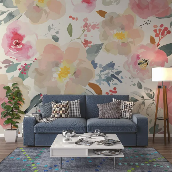 Spring_floral_Beautiful_Flowers___Wall_Mural,_PVC_free_Wall_Covering