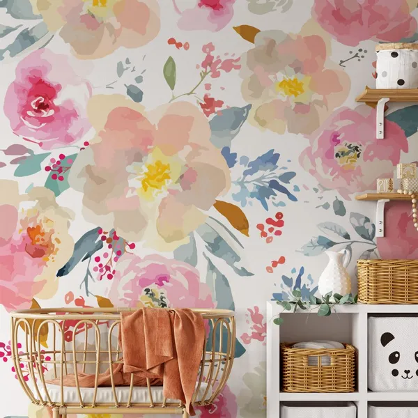 Spring_floral_Beautiful_Flowers___Wall_Mural,_PVC_free_Wall_Covering
