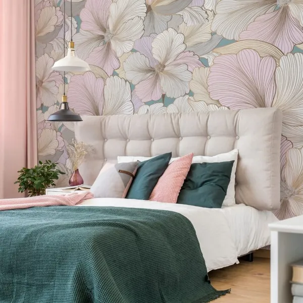 Floral_seamless__Floral_background_with_Bloom_garden_texture_&_flowers.