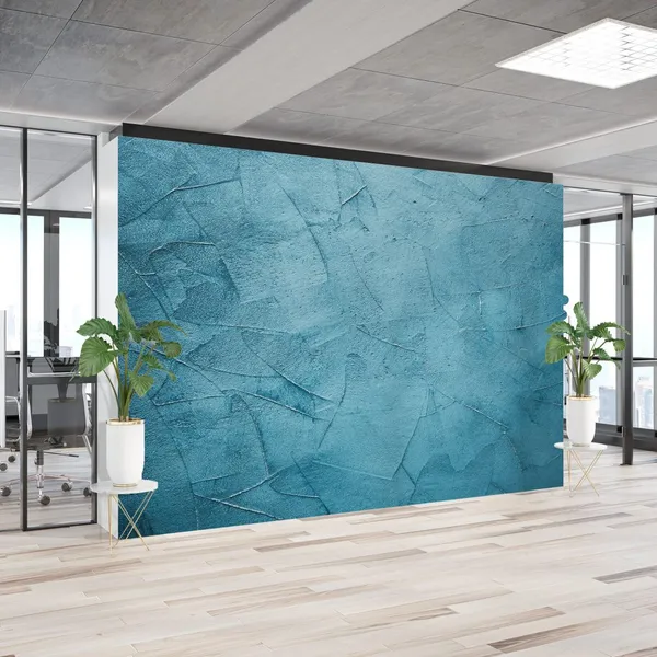Blue-with-vignette-marble-texture-background-with-copy-space_Mural_Wallpaper.