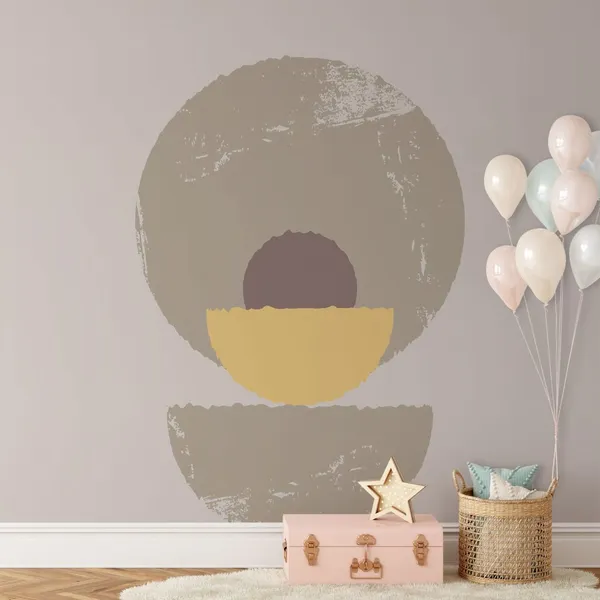 Boho-style_Wall_Decor._Abstract_modern_background._Background_with_geometric_balancing_figures_Wall_decoration_Simple_forms_Mural_Wallpaper.