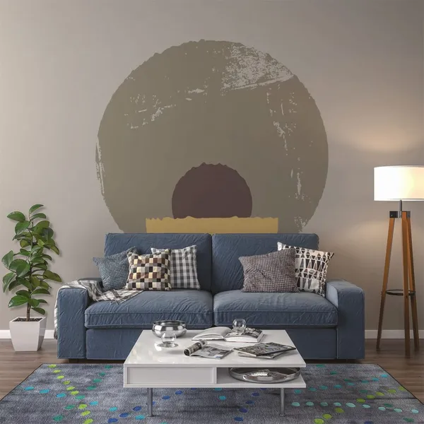 Boho-style_Wall_Decor._Abstract_modern_background._Background_with_geometric_balancing_figures_Wall_decoration_Simple_forms_Mural_Wallpaper.