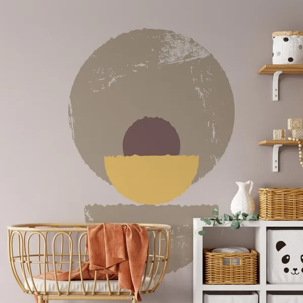 Boho-style_Wall_Decor._Abstract_modern_background._Background_with_geometric_balancing_figures_Wall_decoration_Simple_forms_Mural_Wallpaper.