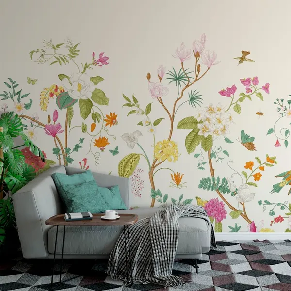 Charming_Flowers_Beautiful_Mural_Wallpaper._-_PVC_Free,_Non-Toxic.
