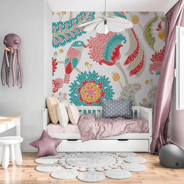 Seamless_pattern_with_fantasy_flowers,_natural_wallpaper,_floral_decoration_curl_illustration._Paisley_print_hand_drawn_elements._Home_Decor._Jacobean_embroidery._Mural_Wallpaper,_PVC_Free.