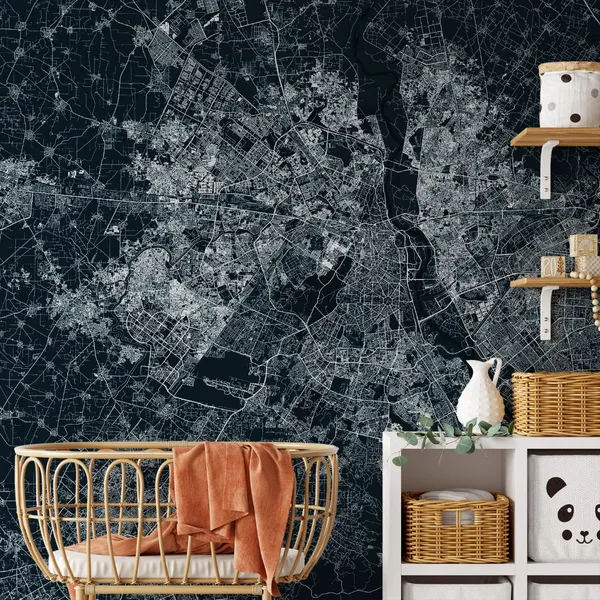 Urban_vector_city_map_of_Porto,_Portugal_Mural_Wallpaper_-_PVC_Free.
