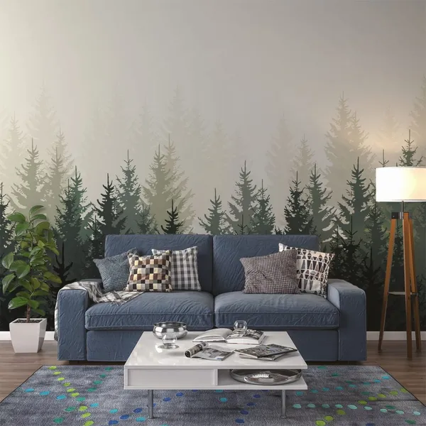Seamless_wild_forest_Greenish__background_or_landscape_with_pine,_coniferous_and_christmas_tree._Vintage_fir_tree_and_pine_mountain_forest.
