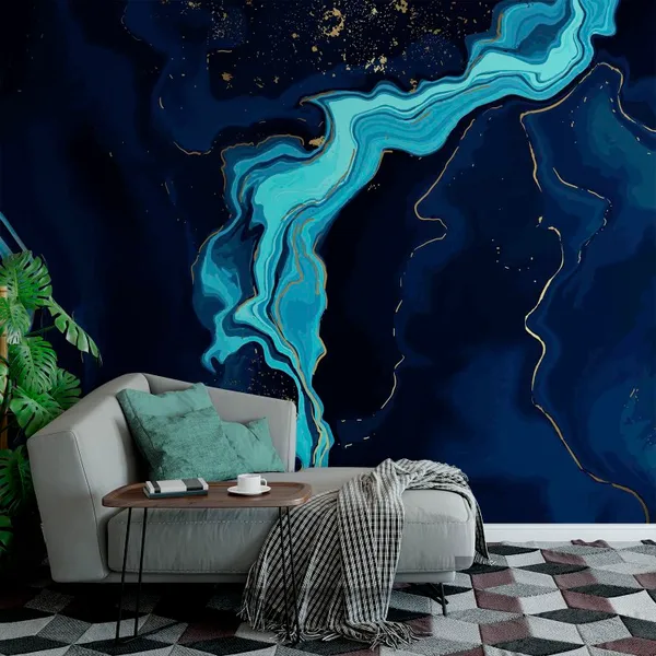 Wonderful_Blue_marble_and_gold_abstract_background_texture._Indigo_ocean_blue_marble_with_natural_luxurious_swirls_of_marble_and_gold_powder_Mural_Wallpaper.