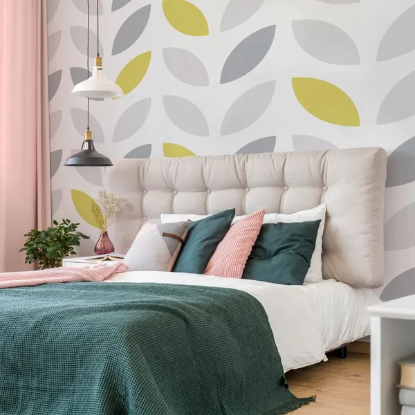 Beautiful_Pastel_shaped_leaves_Mural_Wallpaper,_PVC_Free,_Wall_Covering
