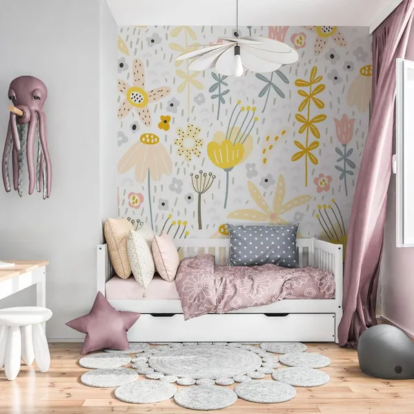 Seamless_pattern_of_wild_Mural_flowers._Perfect_for_kids_fabric,_textile,_nursery_wallpaper._Mural_Wallpapr,_PVC_Free.