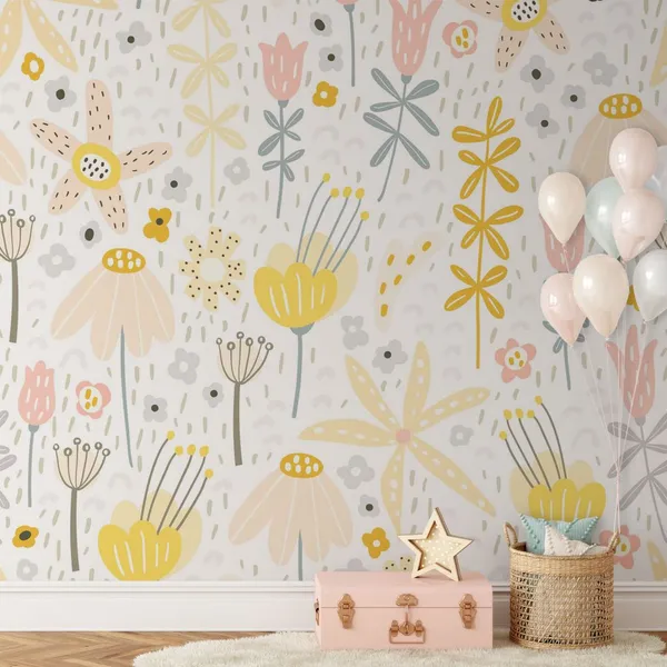 Seamless_pattern_of_wild_Mural_flowers._Perfect_for_kids_fabric,_textile,_nursery_wallpaper._Mural_Wallpapr,_PVC_Free.