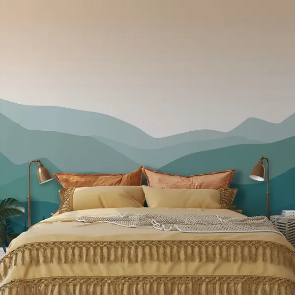 Vector__Landscape__Mountains_Mural_Wallpaper,_Pvc_Free,_Non-Toxic.