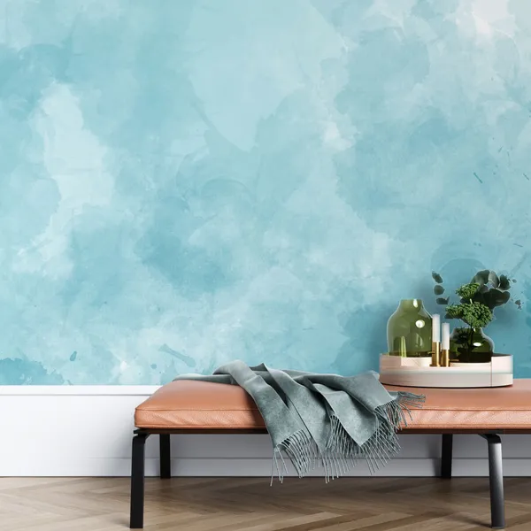 The_Blue_Cement_Wall_Background_Is_Filled_With_Rough_Scratches_Mural_Wallpaper,_Pvc_Free,_Non-Toxic
