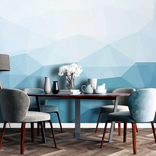 Blue_Geometric__Mural_Wallpaper