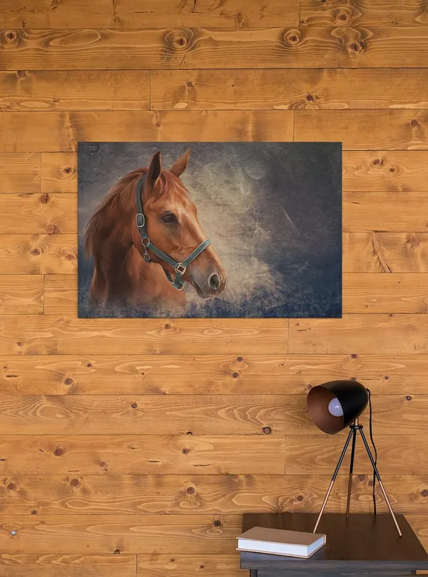 Canvas_Poster_Painting_Canvas_Paintings_Running_Horse_Painting_Wall_Art_Vintage_Animals_Acrylic_Painting_Abstract_Home_Decor_With_Frame_(24_x_36,_DESGIN_H_09)