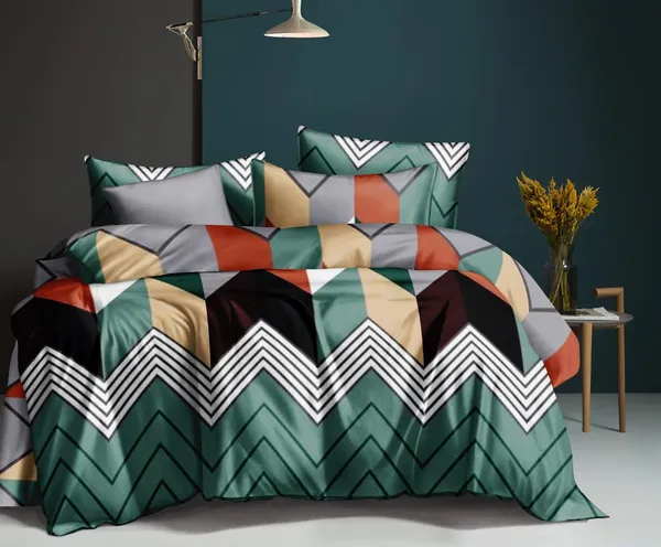 VOMZER_Premium_Double_Bedsheet_With_2_Pillow_Covers_(72X78X_Upto_10_Inches)_&_360_Degree_Elasticated
