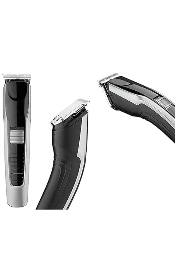 CHARTBUSTERS_AT-538_Rechargeable_Hair_Beard_Trimmer_for_Men_Trendy_Styler_HTC_Trimmer_Stainless_Steel_Sharp_Blade_Beard_Shaver_(Black)