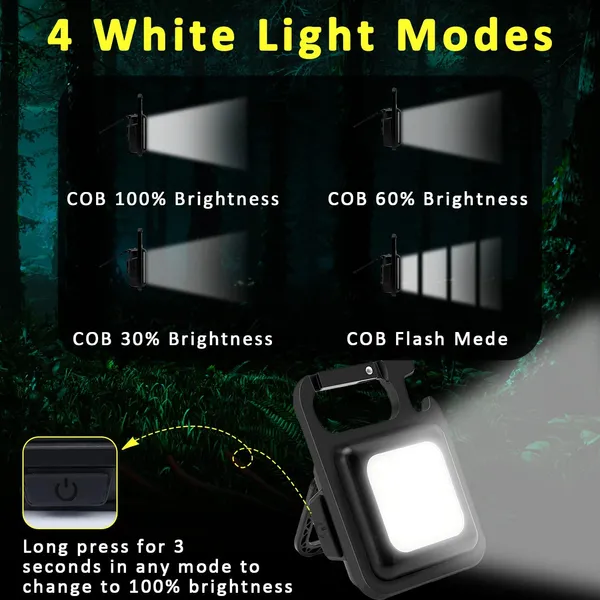 Black_COB_Small_Flashlights_Rechargeable_Keychain_Work_Light_-_4_Light_Modes,Mini_Super_Bright_Emergency_Light_with_Folding_Bracket_Bottle_Opener_and_Magnet_Base_for_Fishing,_(2_Pack)