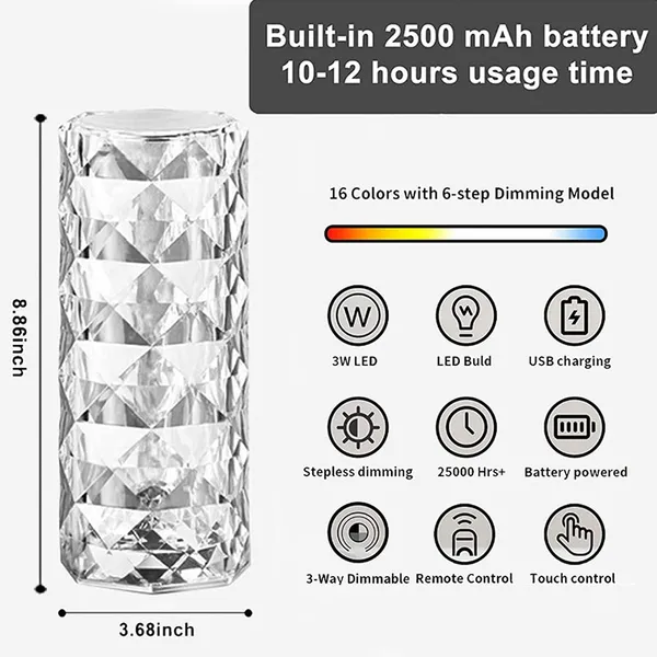 Crystal_Lamp,_16_Color_Changing_Rose_Crystal_Diamond_Table_Lamp,USB_Rechargeable_Touch_Bedside_Lamp_Night_Light_with_Remote_Control,_for_Bedroom_Living_Room_Party_Dinner_Decor
