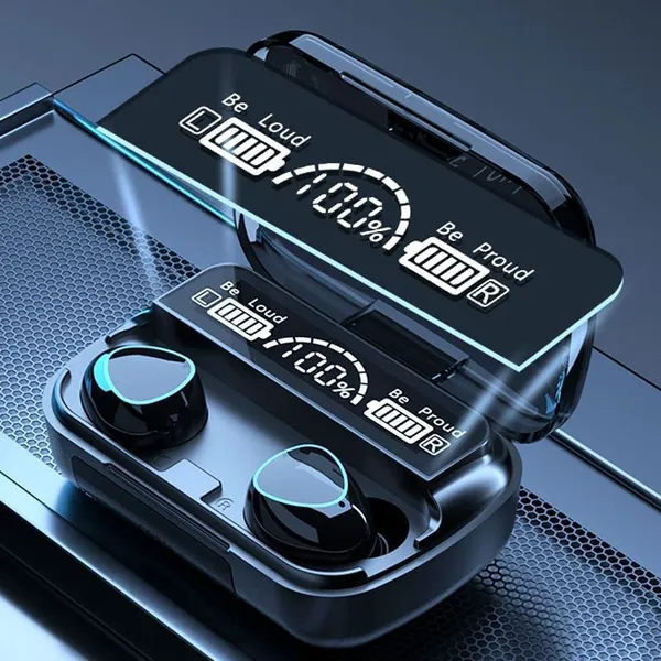 CHARTBUSTERS_M10_Earbuds_Bluetooth_5.1_Noise_Canceling_in_ear_Earbuds_LED_Display_&_Power_Bank_Bluetooth_Headset.