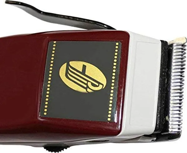 CHARTBUSTERS_Professional_Heavy-Duty_Corded_Electric_Hair_Trimmer_for_Men_(Maroon)