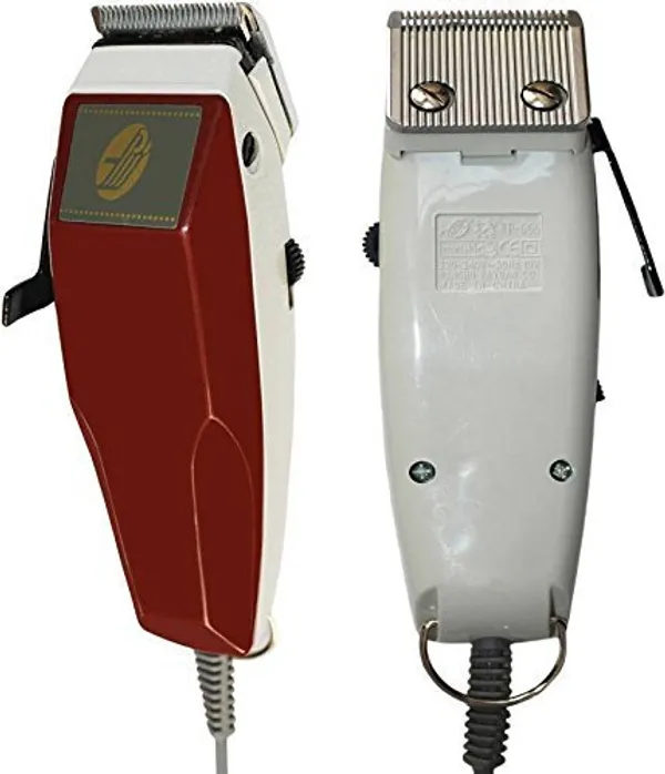 CHARTBUSTERS_Professional_Heavy-Duty_Corded_Electric_Hair_Trimmer_for_Men_(Maroon)