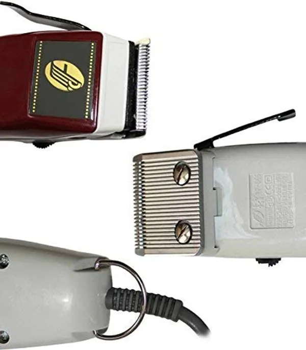 CHARTBUSTERS_Professional_Heavy-Duty_Corded_Electric_Hair_Trimmer_for_Men_(Maroon)
