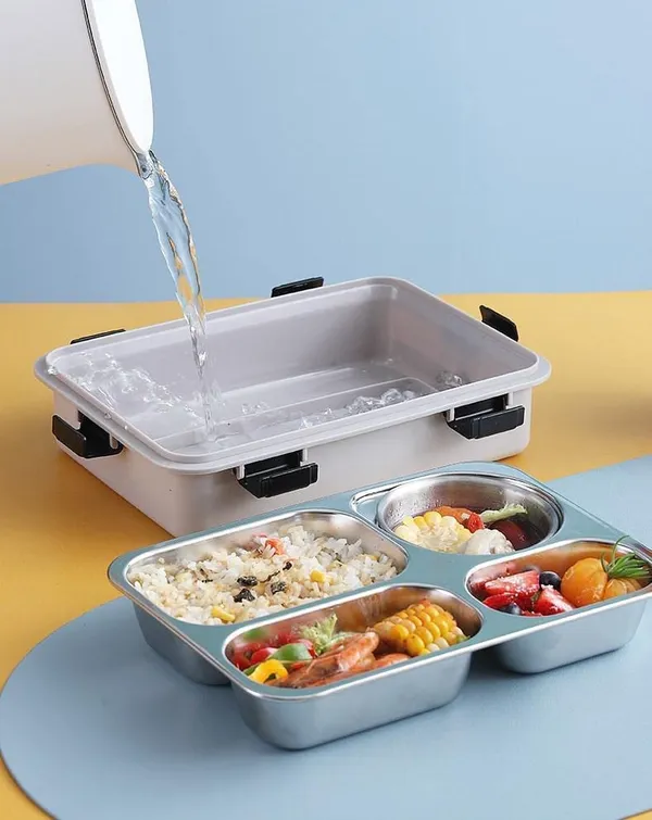 Stainless_Steel_Lunch_Boxes_(4_Compartment_Lunch_Box)_(Blue_Color),_200_milliliter