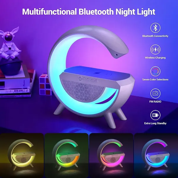 G_Shape_Rechargeable_Multifunctional_Bluetooth_Speaker_with_15W_Wireless_Charger_Cum_Color_Changing_Desk_Lamp_Luxurious_Google_Bedside_Table_Lamp_FM_Radio_with_AUX_and_Wireless_Charger
