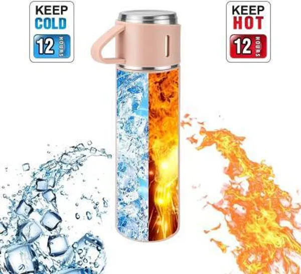 Pink_Vacuum_Insulated_Flask_Set_3Cup_Set_for_Hot_&_Cold_Drink_(GiftSet)