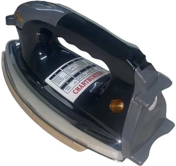 Black_&_Grey_1.5Kg_Heavy_Weight_Instant_Heat_Gold_Plate_Coated_Non_Stick_1000_W_Dry_Iron