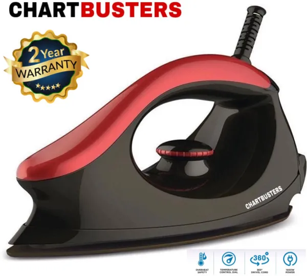 Red_&_Black_1000_Watt_Iron_|_Safety-Packed_Iron_With_Quick,Uniform_Heating_|_2-Year_Warranty_Dry_Iron
