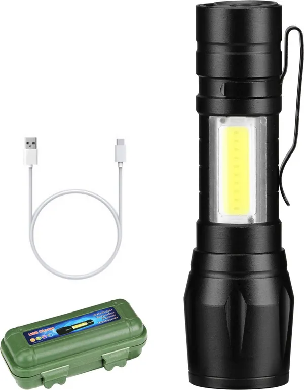 Black_2_In_1_Zoomable_Flashlight_And_Emergency_Light_With_USB_Cable