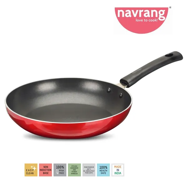 Red_Nonstick_Three_Pieces_Cookware_Set_Kadai_And_Fry_Pan_With_Common_SS_Lid