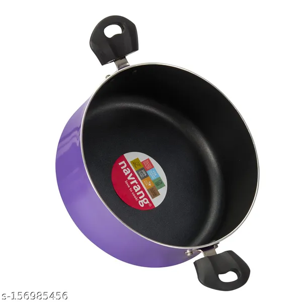 Purple_Non-Stick_Non_Induction_Aluminium_Stew_Pot_240Mm_With_Ss_Lid